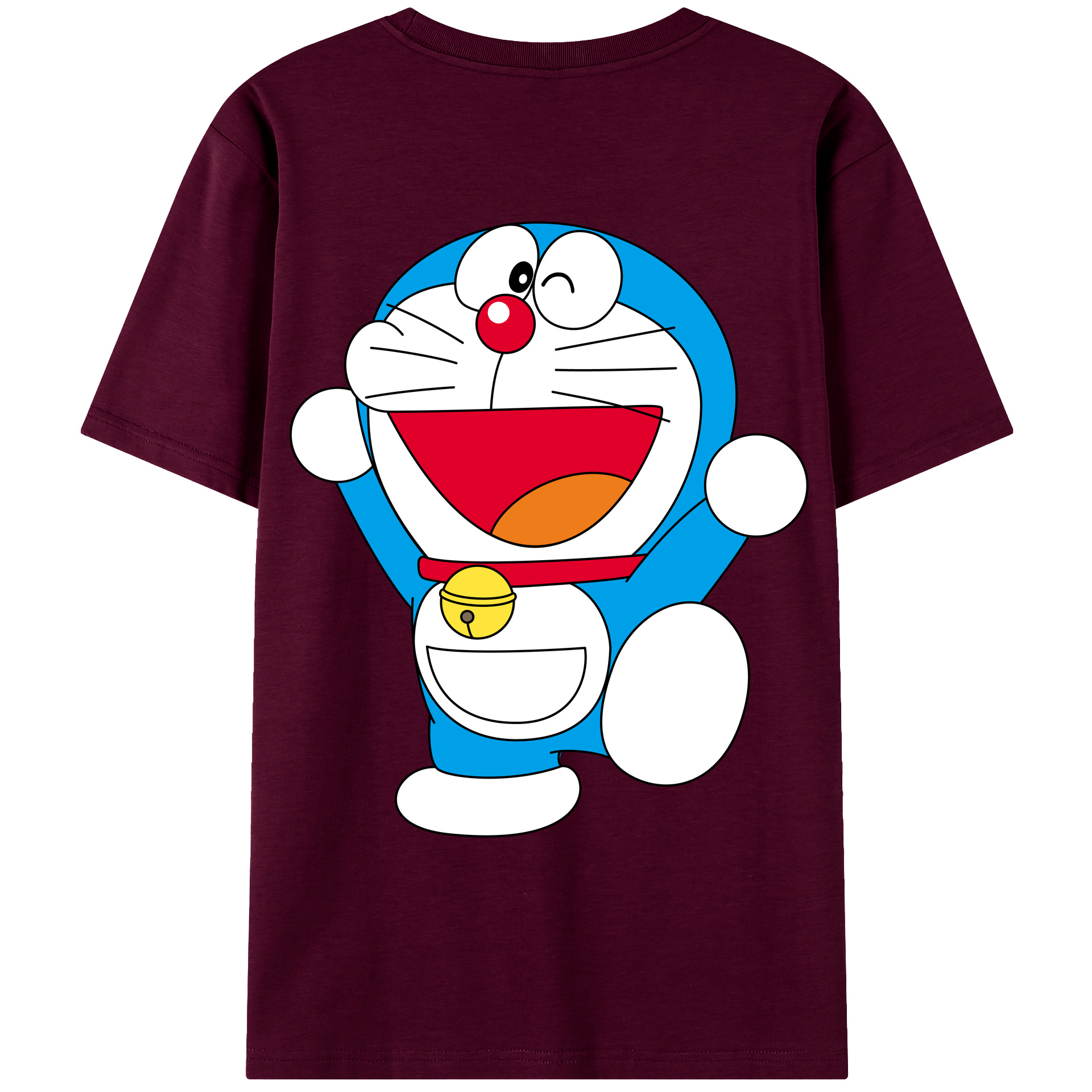 （画像用） ドラえもん Doraemon レディース半袖Tシャツ(バックプリント)